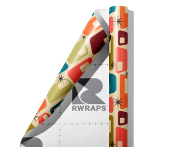 Been Bewitched Retro Wrap Film Sheets~Rwraps Series 914 Been Bewitched Retro Scrolled Sheet~3