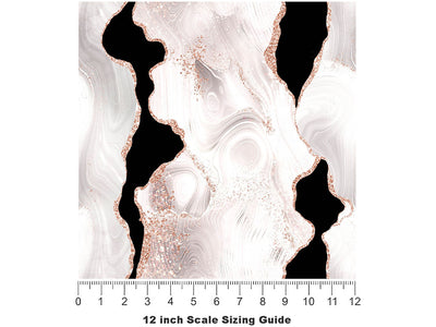 Begonia Beauty Gemstone Vinyl Film Pattern Size 12 inch Scale~Rwraps Begonia Beauty Gemstone Sizing Chart~2