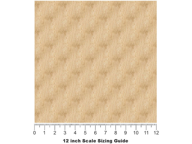 Beige  Travertine Vinyl Film Pattern Size 12 inch Scale~Rwraps Beige  Travertine Sizing Chart~2