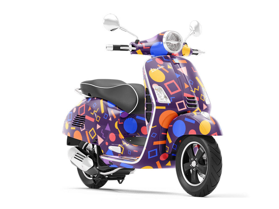 Being Young Abstract Vespa Scooter Wrap Film