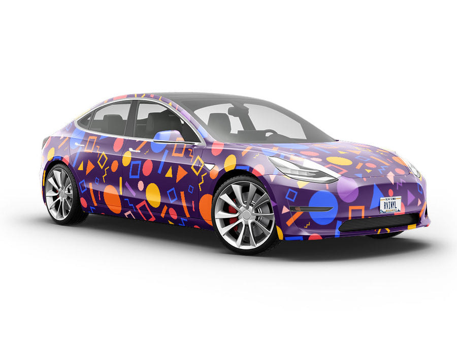 Being Young Abstract Vehicle Vinyl Wrap