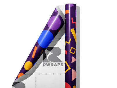 Being Young Abstract Wrap Film Sheets~Rwraps Series 914 Being Young Abstract Scrolled Sheet~3