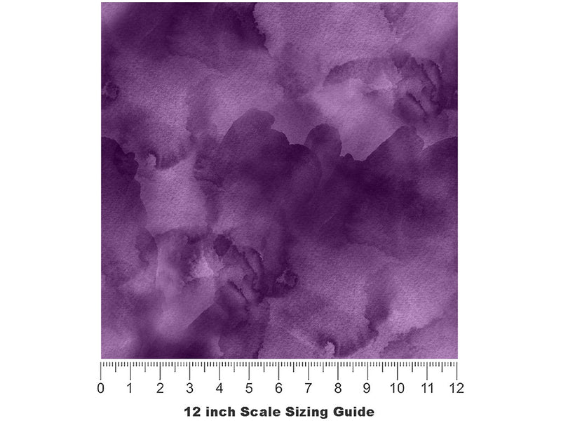 Bell Tolling Watercolor Vinyl Film Pattern Size 12 inch Scale~Rwraps Bell Tolling Watercolor Sizing Chart~2