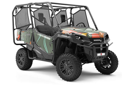 Belle De Jour Retro Utility Vehicle Vinyl Wrap
