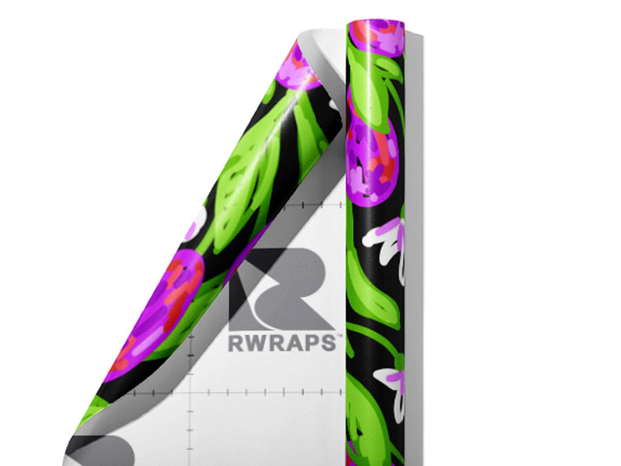 Belle de Louvain Fruit Wrap Film Sheets~Rwraps Series 914 Belle de Louvain Fruit Scrolled Sheet~3