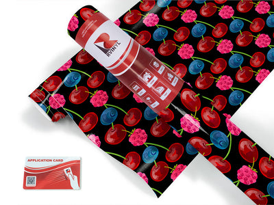 berries and cherries fruit Craft Vinyl Roll