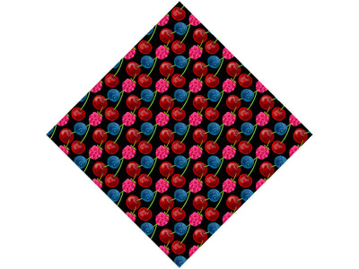 Berries and Cherries Fruit Vinyl Wrap Pattern