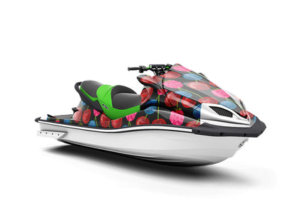 Berries and Cherries Fruit Jet Ski Vinyl Customized Wrap