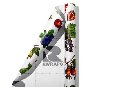 Berry Cluster Fruit Wrap Film Sheets~Rwraps Series 914 Berry Cluster Fruit Scrolled Sheet~3