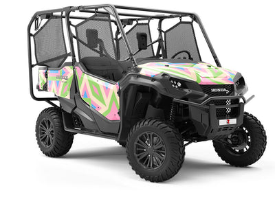 Best Friends Art Deco Utility Vehicle Vinyl Wrap