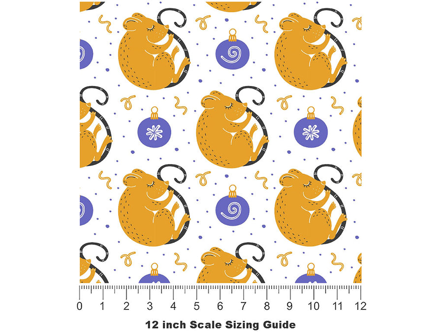 Best Luck Rodent Vinyl Film Pattern Size 12 inch Scale~Rwraps Best Luck Rodent Sizing Chart~2