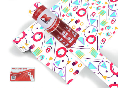 bette davis abstract geometric Craft Vinyl Roll