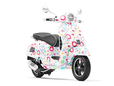Bette Davis Abstract Vespa Scooter Wrap Film