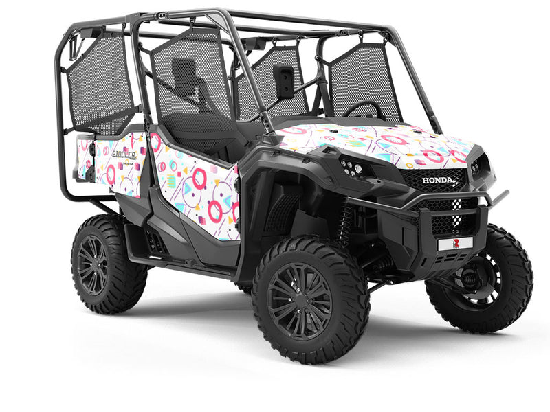Bette Davis Abstract Utility Vehicle Vinyl Wrap