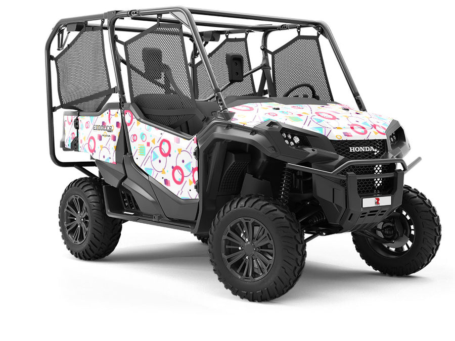 Bette Davis Abstract Utility Vehicle Vinyl Wrap