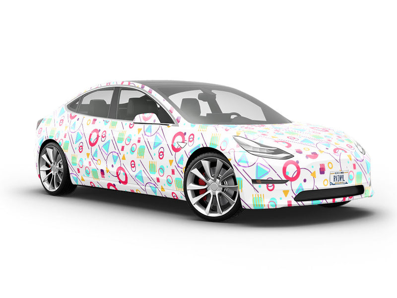 Bette Davis Abstract Vehicle Vinyl Wrap