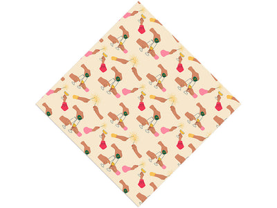 Between Friends Alcohol Vinyl Wrap Pattern