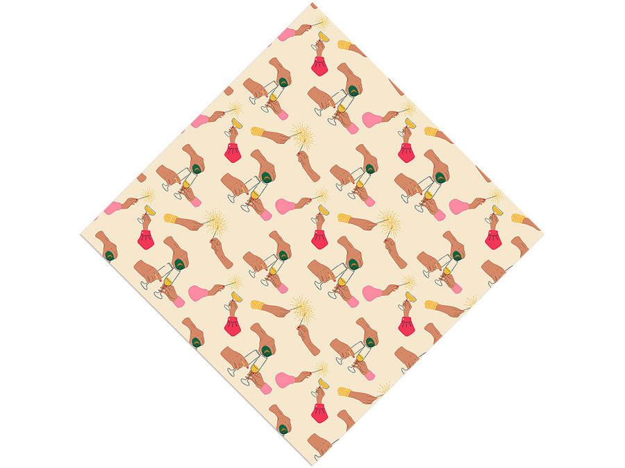 Between Friends Alcohol Vinyl Wrap Pattern