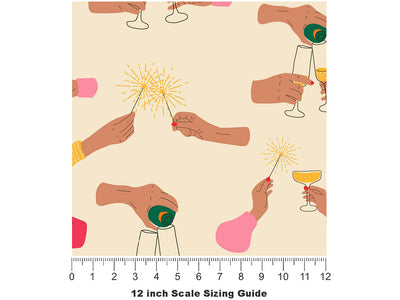 Between Friends Alcohol Vinyl Film Pattern Size 12 inch Scale~Rwraps Between Friends Alcohol Sizing Chart~2