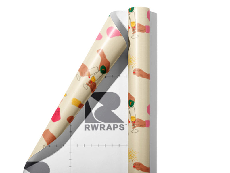 Between Friends Alcohol Wrap Film Sheets~Rwraps Series 914 Between Friends Alcohol Scrolled Sheet~3