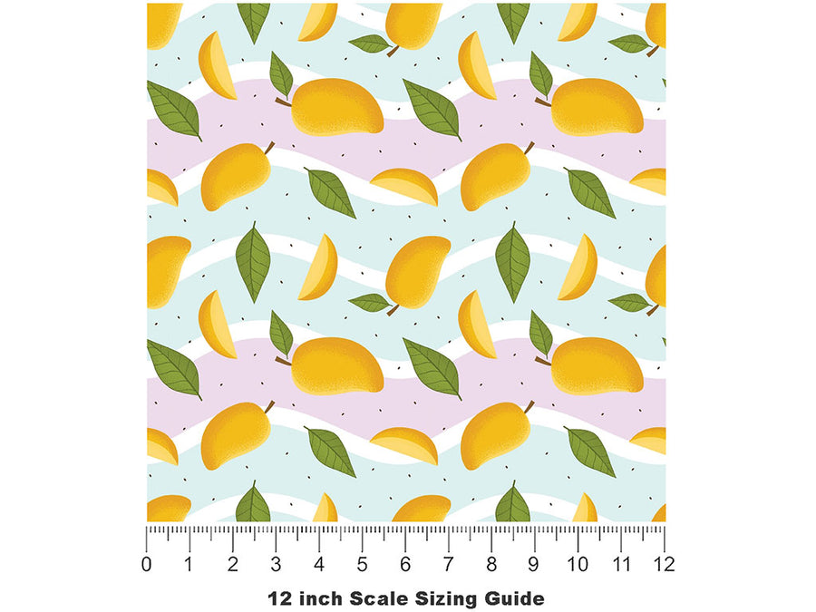 Beverly Bites Fruit Vinyl Film Pattern Size 12 inch Scale~Rwraps Beverly Bites Fruit Sizing Chart~2