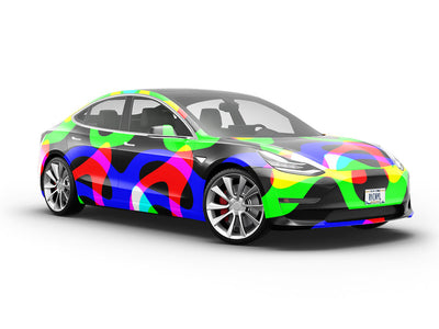 Beyond Darkness Retro Vehicle Vinyl Wrap