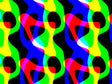 Beyond Darkness Retro Vinyl Wrap Pattern~Rwraps Series 914 Digitally Printed Vinyl Wrap~0