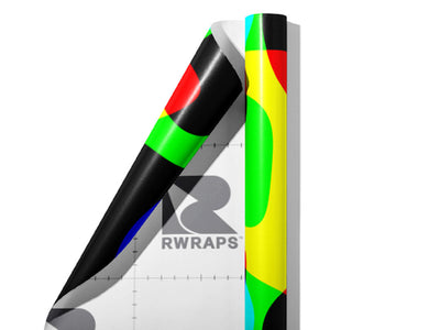 Beyond Darkness Retro Wrap Film Sheets~Rwraps Series 914 Beyond Darkness Retro Scrolled Sheet~3