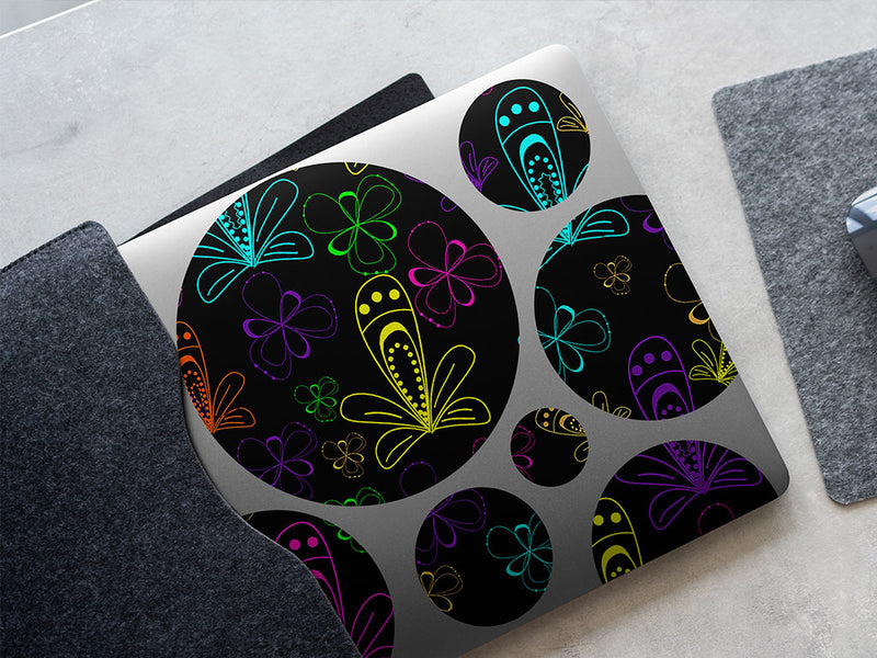 big bad abstract geometric DIY Laptop Stickers
