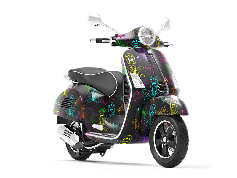 Big Bad Abstract Vespa Scooter Wrap Film