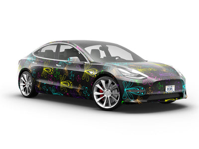 Big Bad Abstract Vehicle Vinyl Wrap