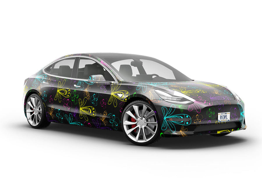 Big Bad Abstract Vehicle Vinyl Wrap