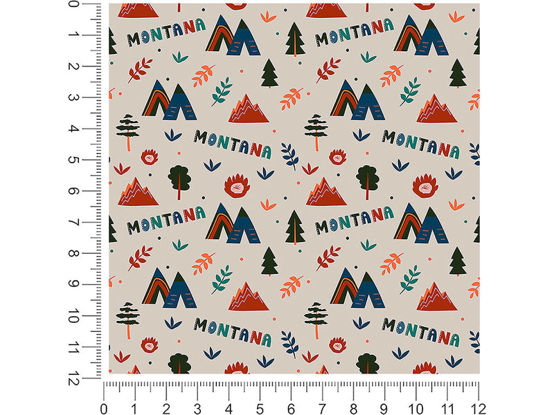 big sky  1ft x 1ft Craft Sheets