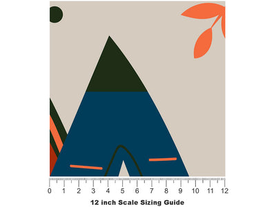Big Sky Americana Vinyl Film Pattern Size 12 inch Scale~Rwraps Big Sky Americana Sizing Chart~3