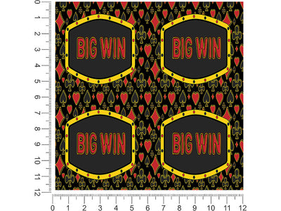 big win  1ft x 1ft Craft Sheets