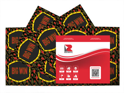 big win  Craft Vinyl Sheet Pack