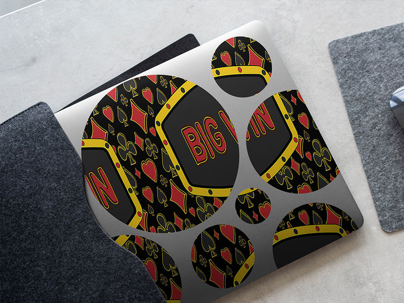 big win  DIY Laptop Stickers