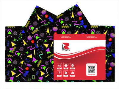 big zap retro Craft Vinyl Sheet Pack
