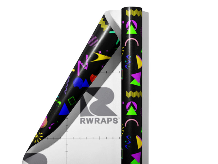 Big Zap Retro Wrap Film Sheets~Rwraps Series 914 Big Zap Retro Scrolled Sheet~3
