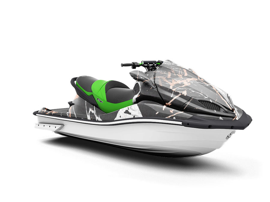 Bilbao Gray Marble Jet Ski Vinyl Customized Wrap