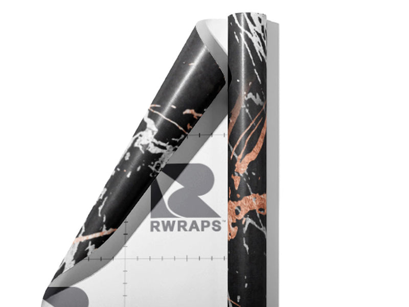 Bilbao Gray Marble Wrap Film Sheets~Rwraps Series 914 Bilbao Gray Marble Scrolled Sheet~3