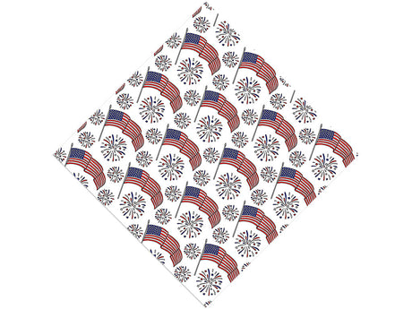 Billowing Breeze Americana Vinyl Wrap Pattern