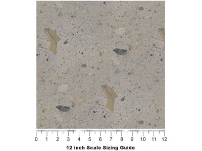 Birch  Adoquin Vinyl Film Pattern Size 12 inch Scale~Rwraps Birch  Adoquin Sizing Chart~2