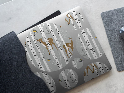 birchwood beauties animal DIY Laptop Stickers