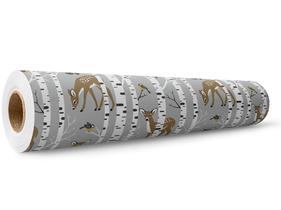 Birchwood Beauties Animal Wrap Film Wholesale Roll~Rwraps Series 914 Digitally Printed Vinyl Roll~5