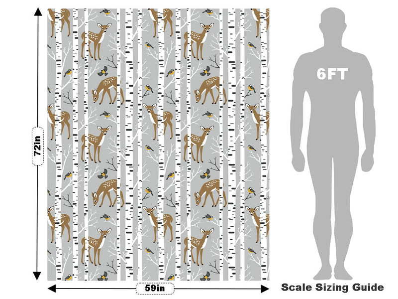 Birchwood Beauties Animal Vehicle Wrap Scale~Rwraps Series 914 Birchwood Beauties Animal Measurements~1