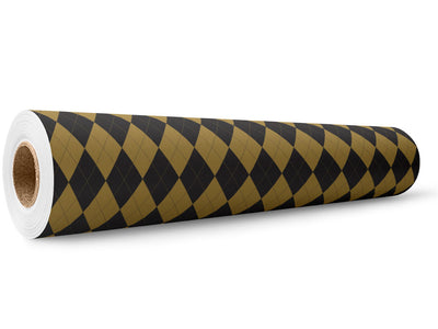 Biscotti Squares Argyle Wrap Film Wholesale Roll~Rwraps Series 914 Digitally Printed Vinyl Roll~5