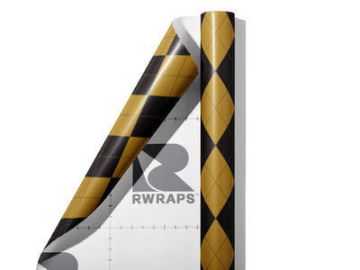 Biscotti Squares Argyle Wrap Film Sheets~Rwraps Series 914 Biscotti Squares Argyle Scrolled Sheet~3