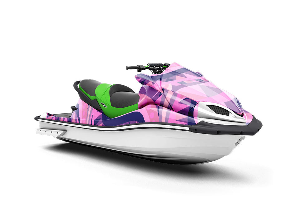Bit of Pizzazz Mosaic Jet Ski Vinyl Customized Wrap