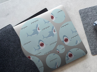 bite me salt water DIY Laptop Stickers